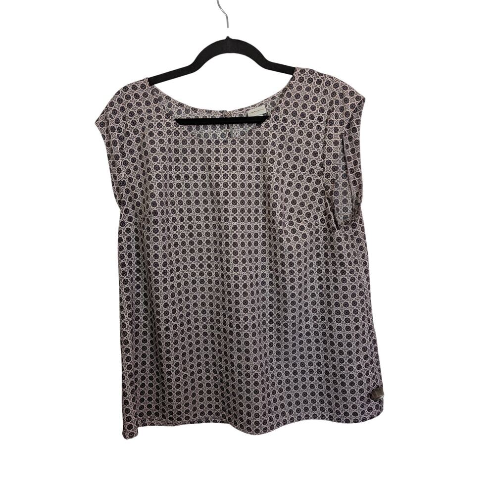 Merona Pink Medallion print sleeveless top